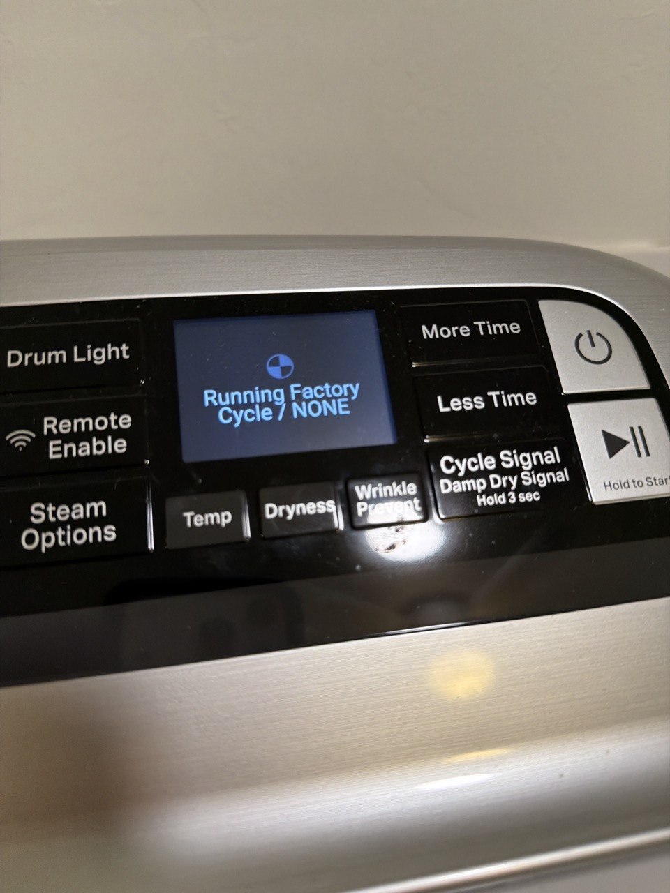 Washer repair in progress in a Naples home